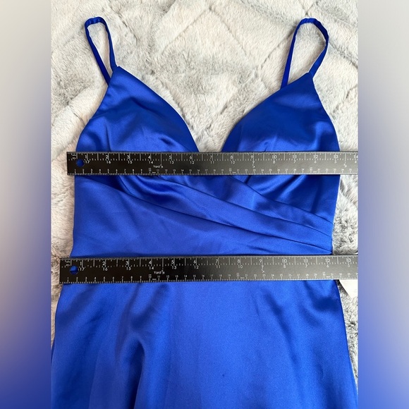 Mac Duggal Size 0 Royal Blue style 26264 formal evening gown dress New - Picture 5 of 9